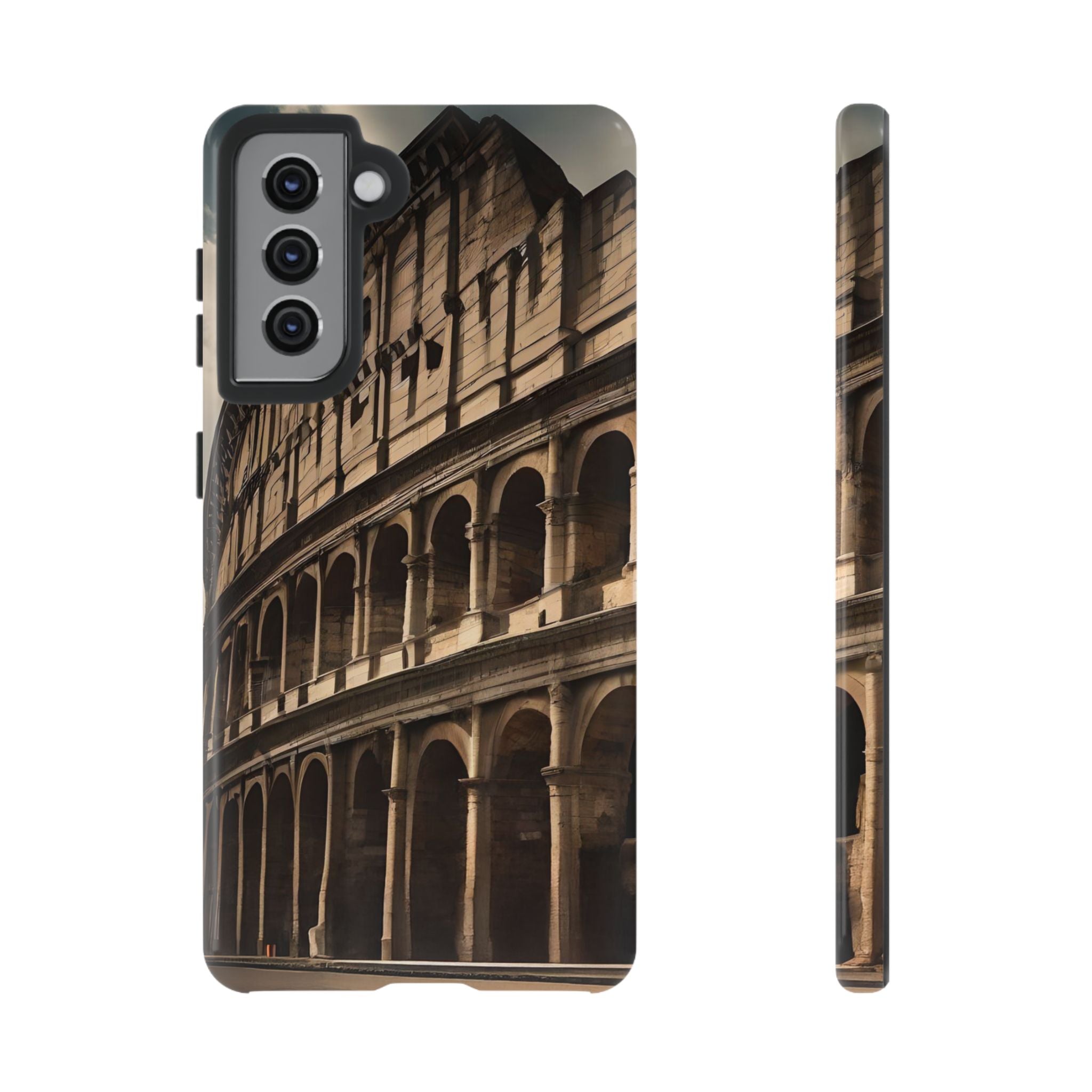 Vintage Colosseum Phone Case, Tough Cases for Travel Lovers, Unique Gift for History Buffs, Protect Your Phone with Style, Vintage Design