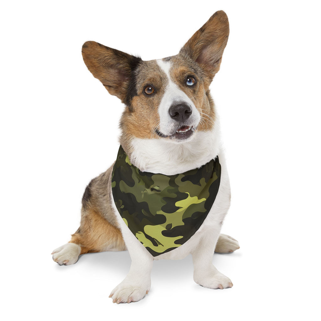 Camouflage Pattern, Dog Bandana