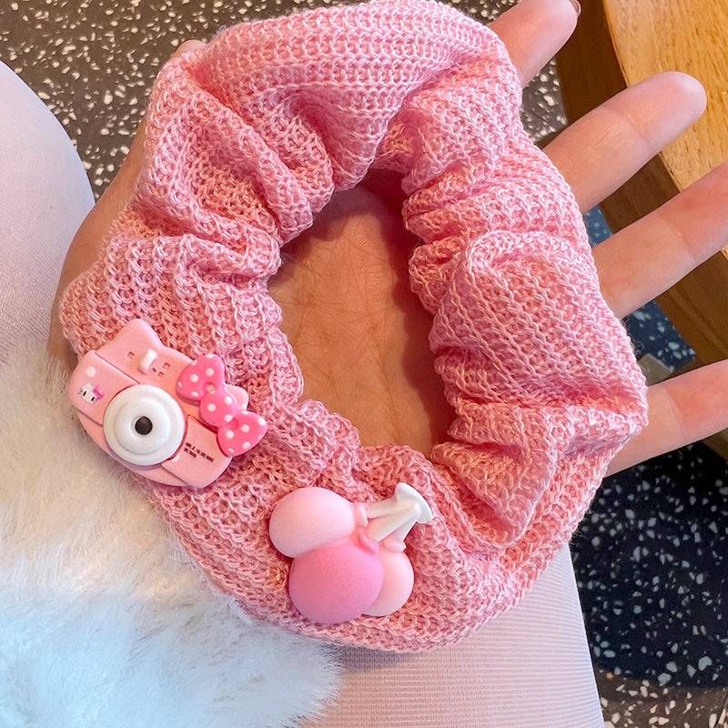 Pink Girl's Hair Ties Set