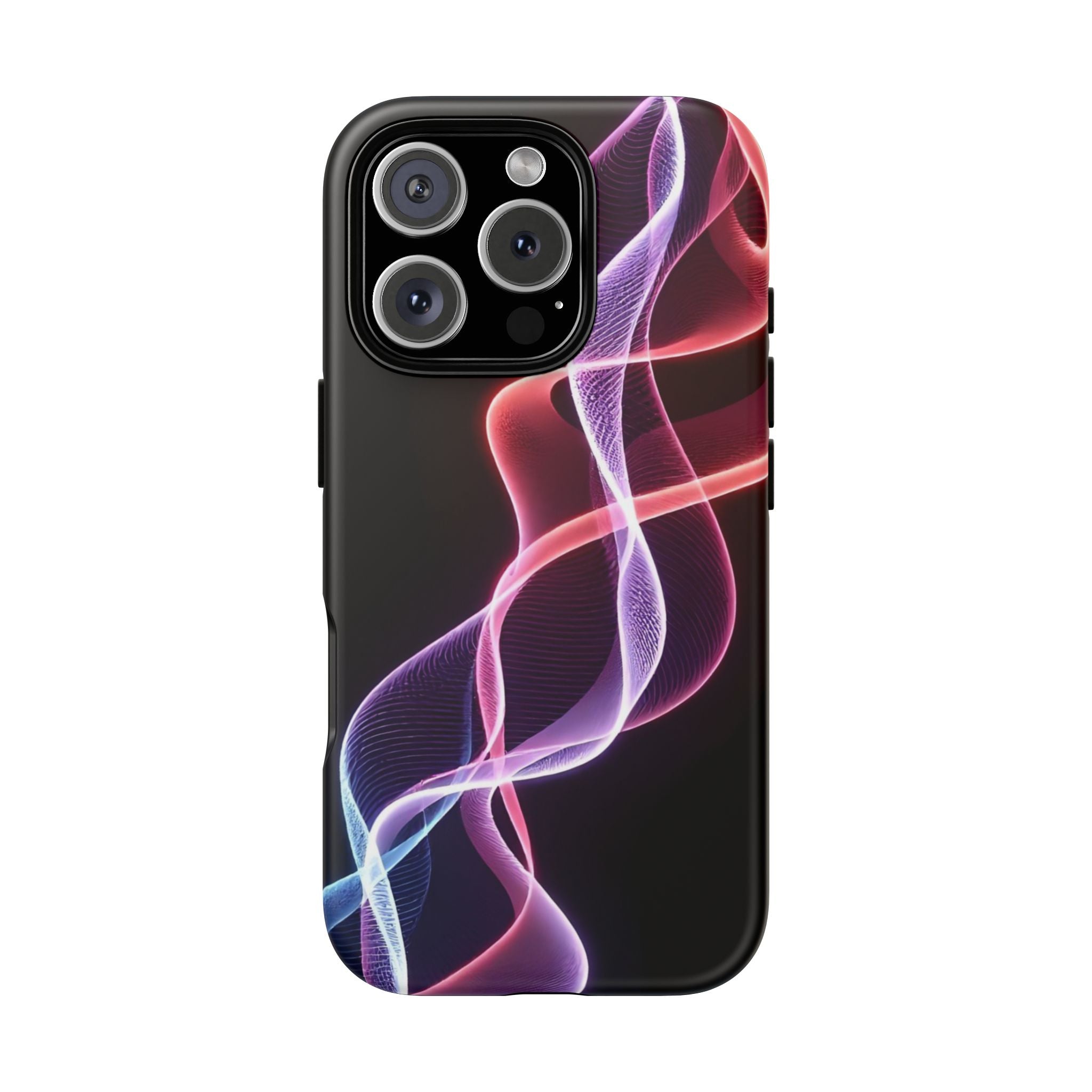 Stylish Phone Case with Vibrant Wave Design, Tough Cases, Phone Accessories, Unique Gift, Trendy Tech, Fashionable Protection