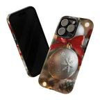 Coque de téléphone de Noël avec motif de décorations saisonnières