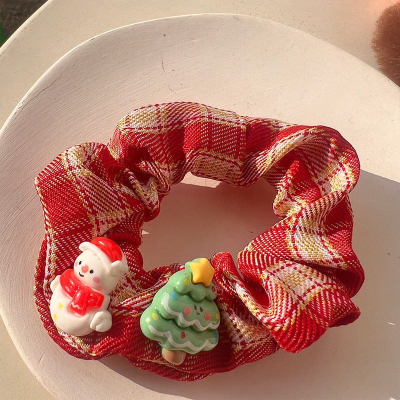 Christmas Red Velvet Hair Tie