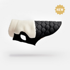 Stylish Sherpa Coat with Leopard Pocket, Pets Jacket