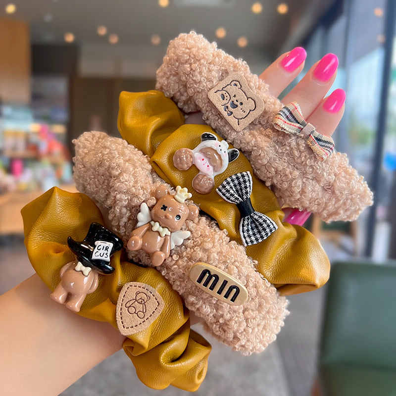 Gentle Brown Hair Tie