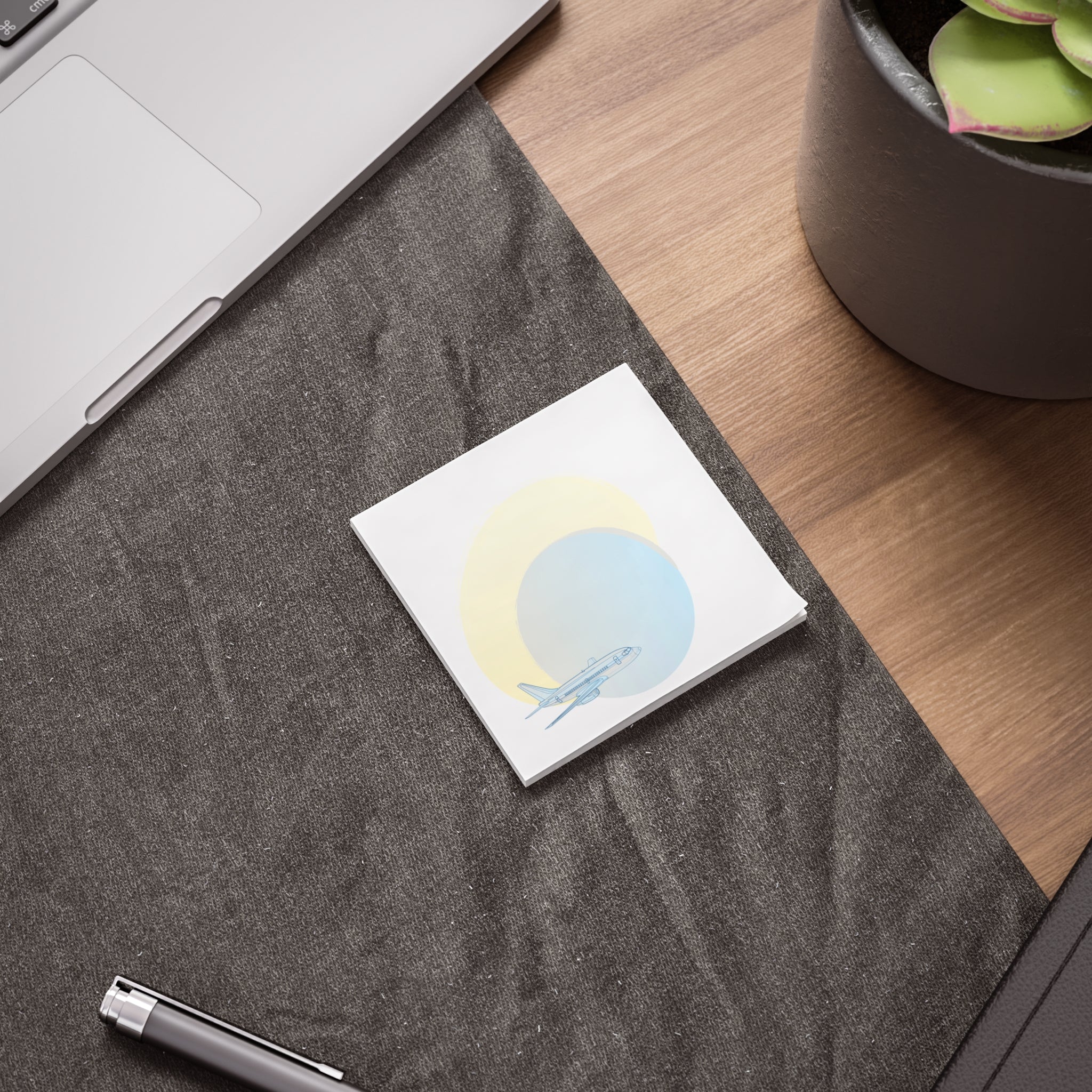 Aviation-Themed Sticky Notes, Cute Note Pads
