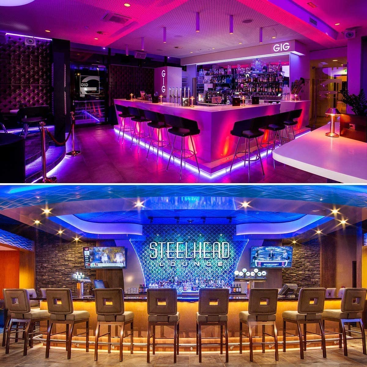 Flexible Color Changing LED Strip Lights