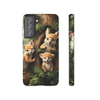 Étui de téléphone à imprimé bébé animal des bois