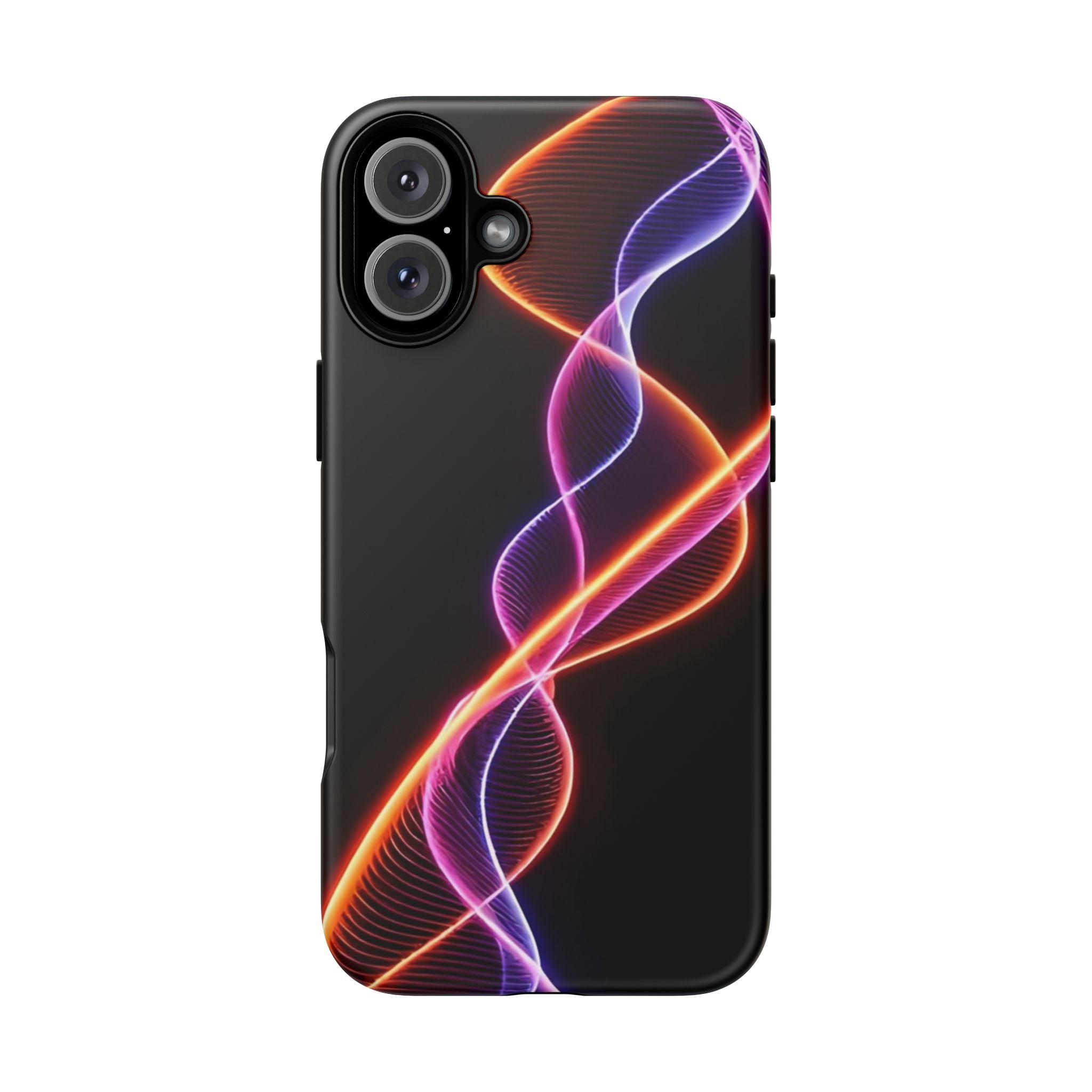 Vibrant Phone Case with Abstract Light Design, Artistic Phone Cover, Modern Tech Accessory, Gift for Tech Lovers, Personalized Phone Case