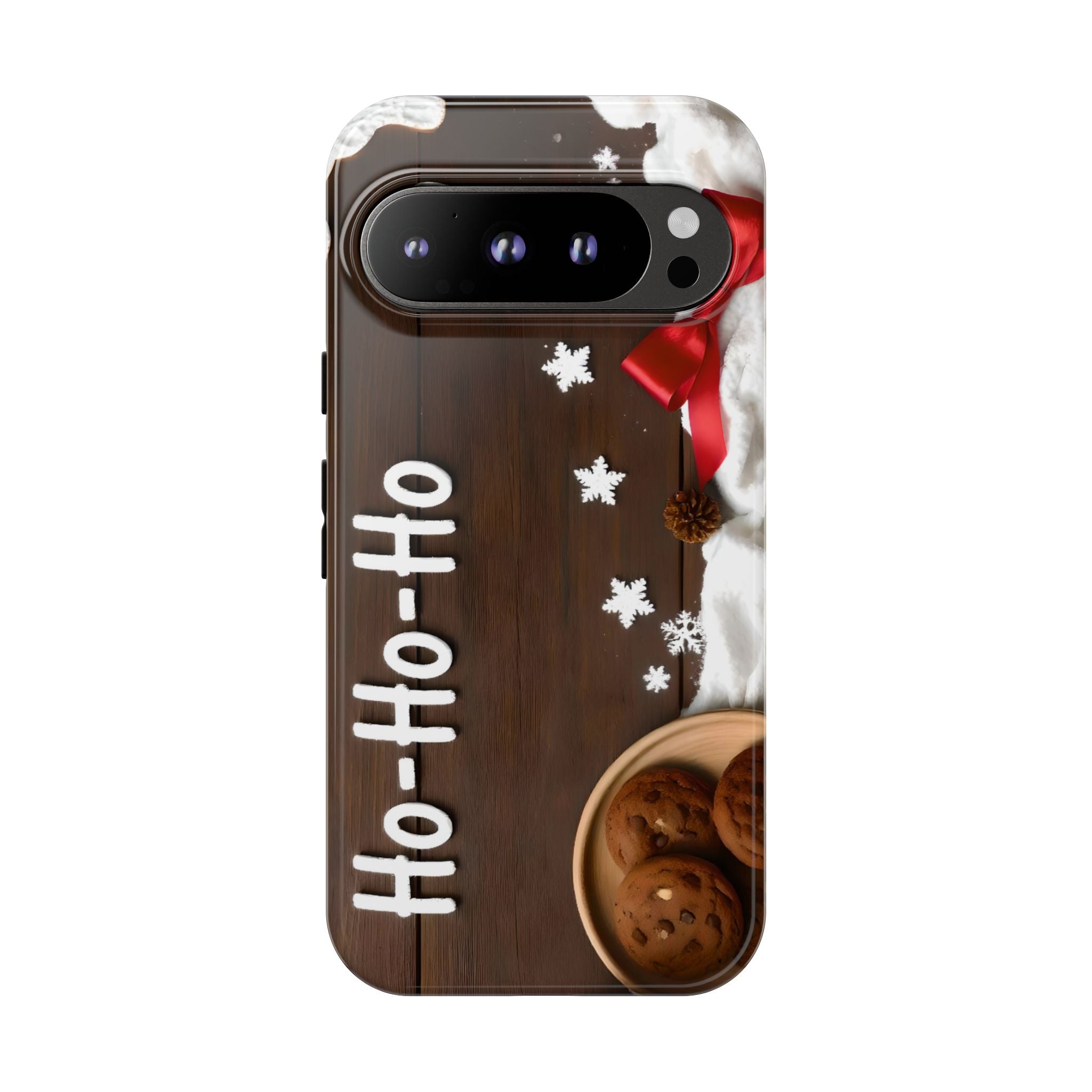 Christmas Cookie Phone Case, Holiday Cell Phone Cover, Cute Phone Accessory, Gift for Him or Her, Festive Tech Decor