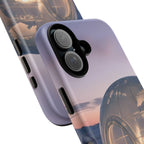 Coque de téléphone Arctic Igloo, paysage enneigé au crépuscule