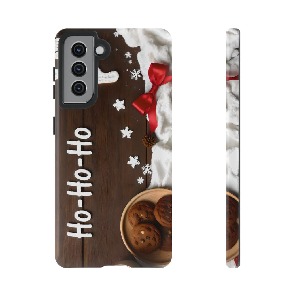 Ho Ho Ho Biscuits de Noël, étui de téléphone de vacances