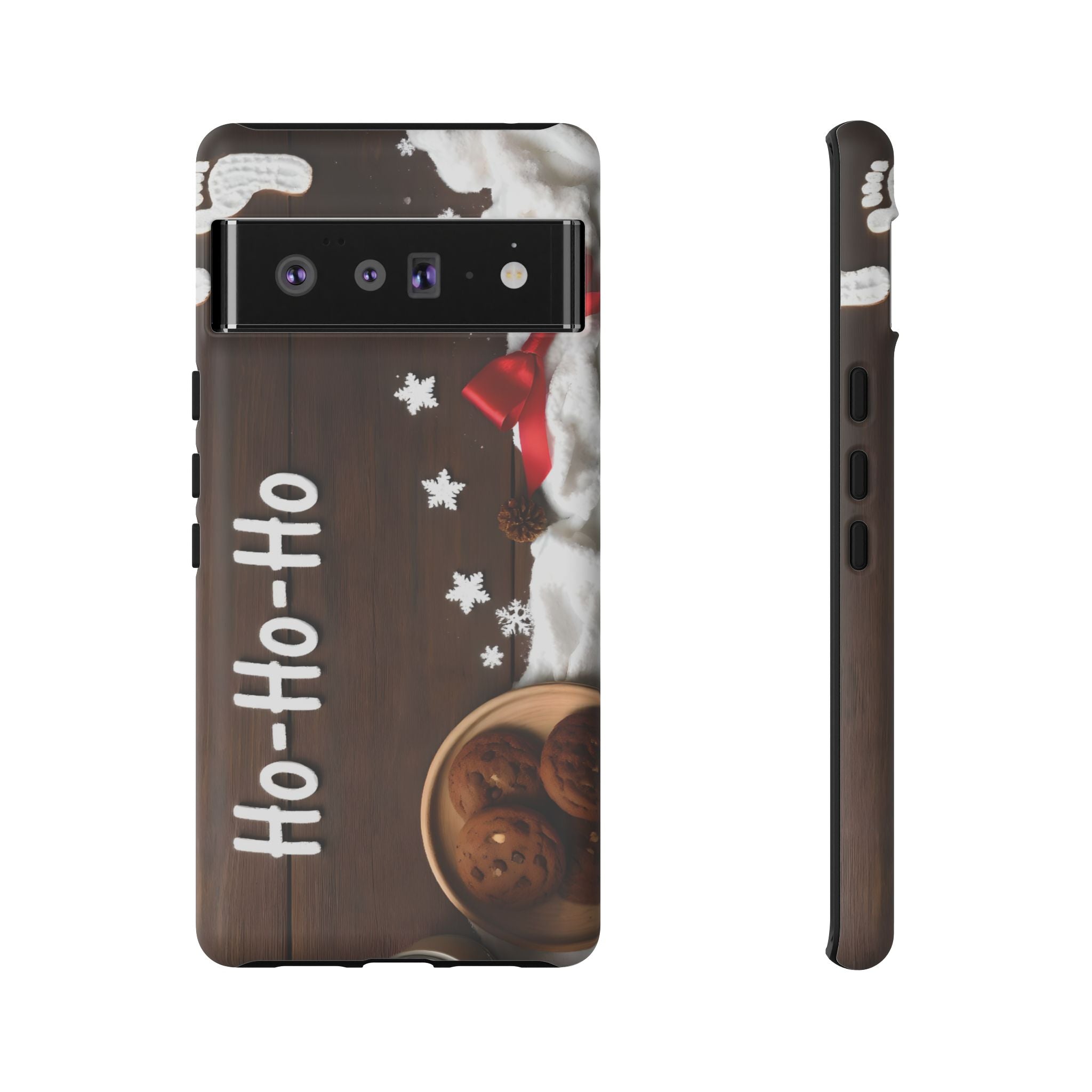 Christmas Cookie Phone Case, Holiday Cell Phone Cover, Cute Phone Accessory, Gift for Him or Her, Festive Tech Decor