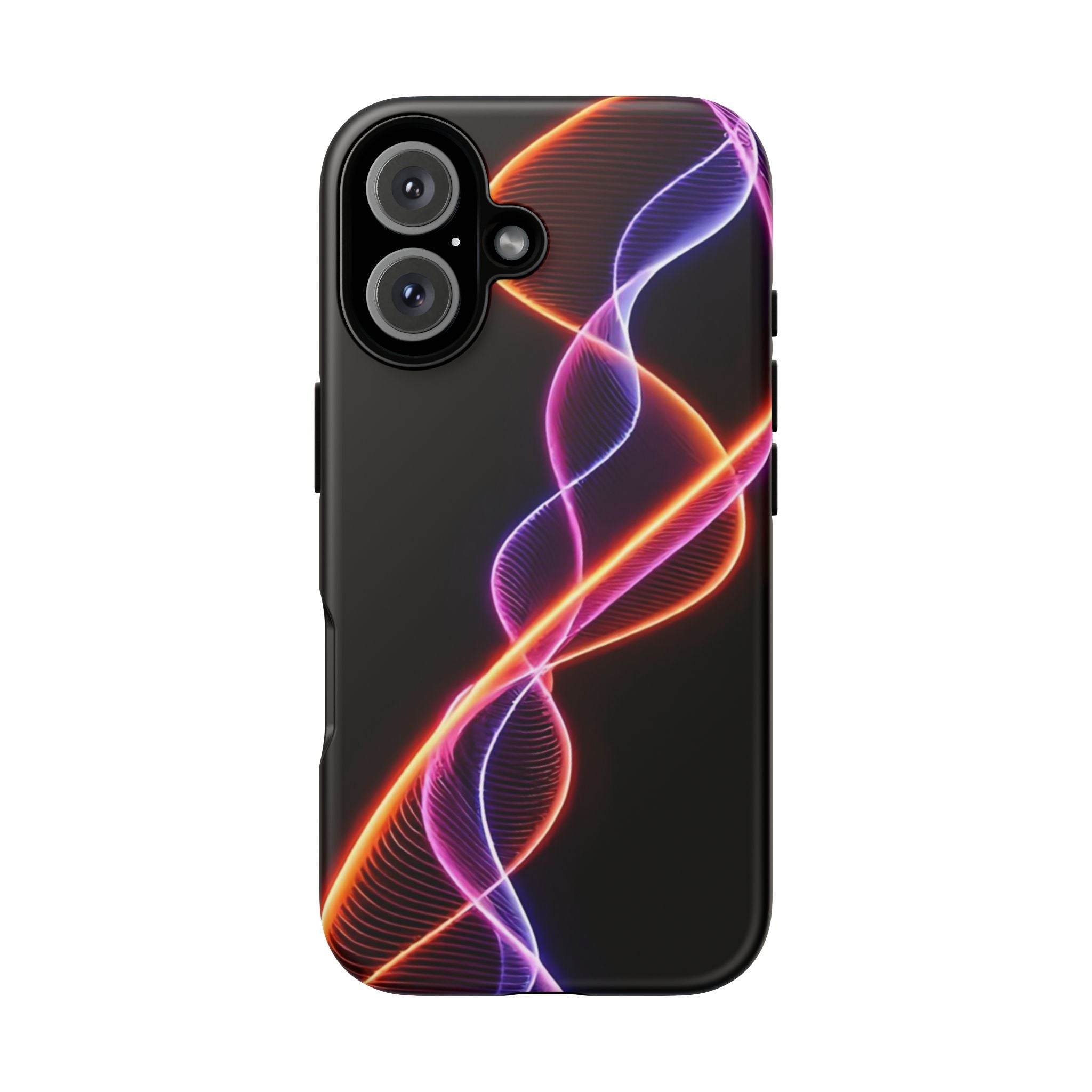 Vibrant Phone Case with Abstract Light Design, Artistic Phone Cover, Modern Tech Accessory, Gift for Tech Lovers, Personalized Phone Case