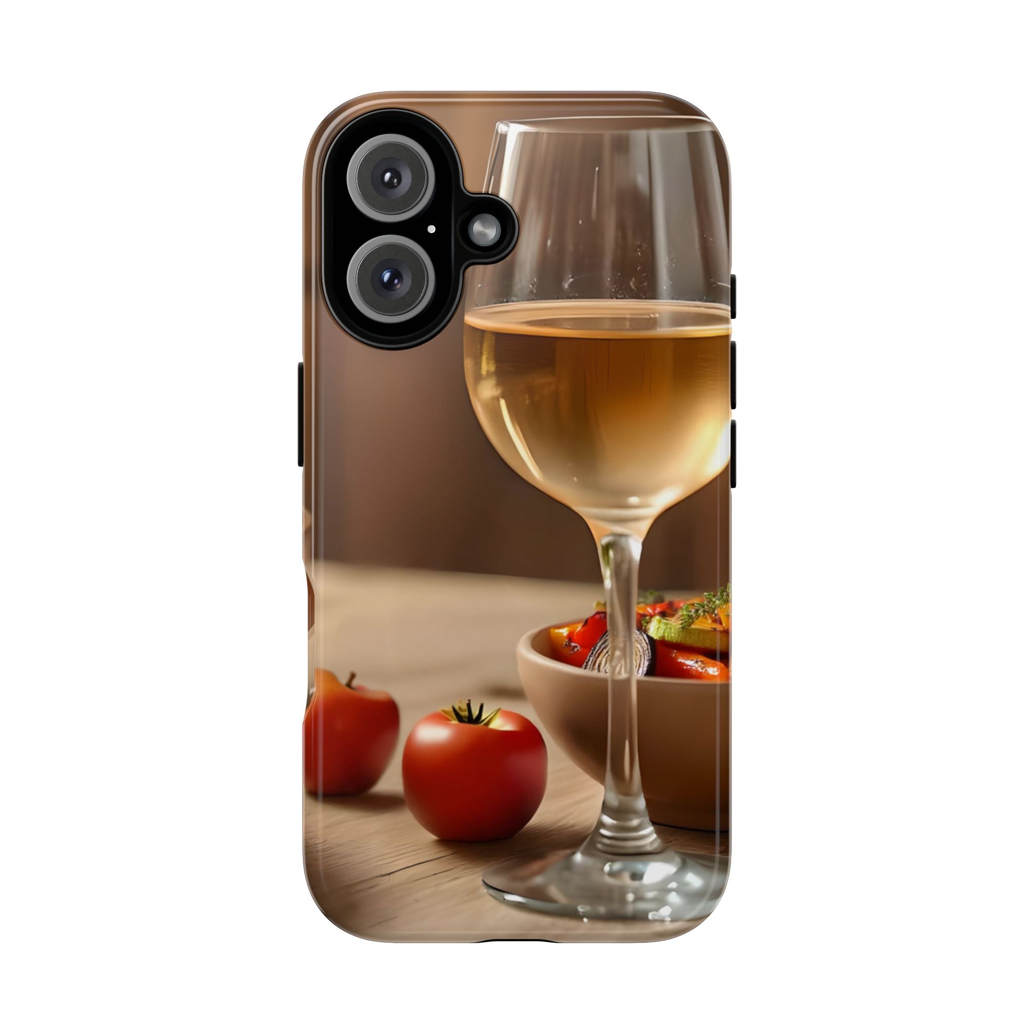 Elegant Wine Themed Phone Case