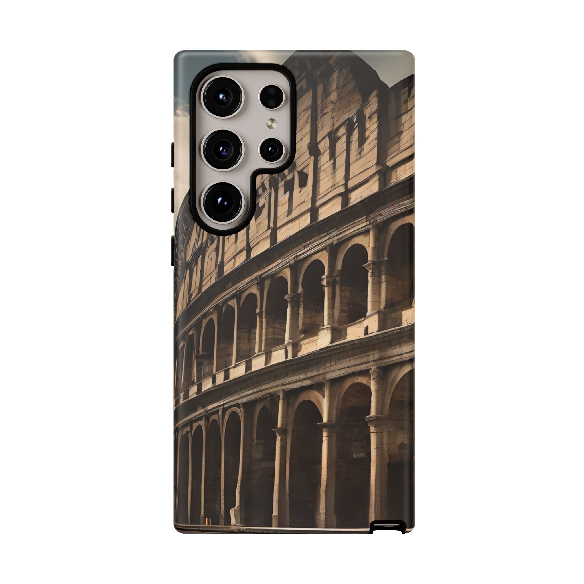 Vintage Colosseum Phone Case, Tough Cases for Travel Lovers, Unique Gift for History Buffs, Protect Your Phone with Style, Vintage Design