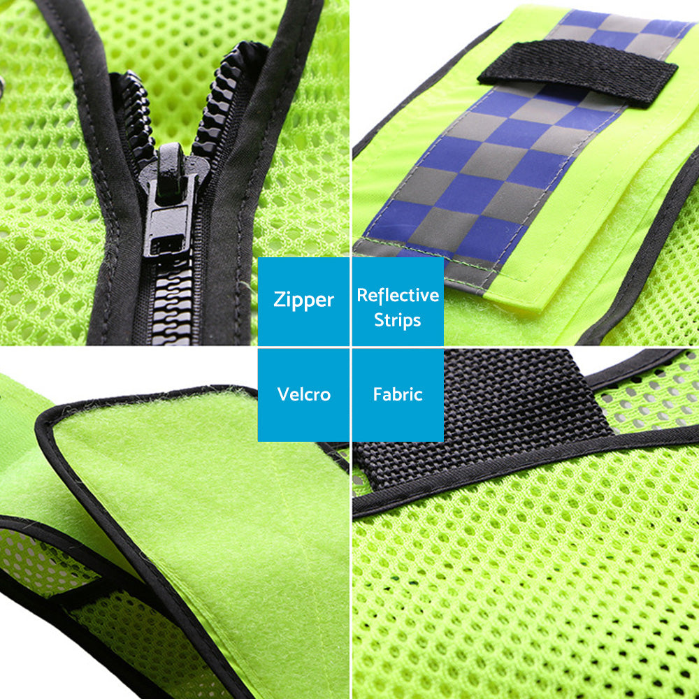 Ultimate Security Reflective Executive Safety Vests. Hi Vis Protective Work Wear-3