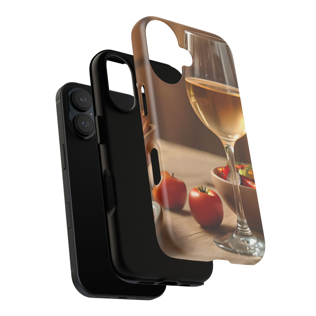 Elegant Wine Themed Phone Case