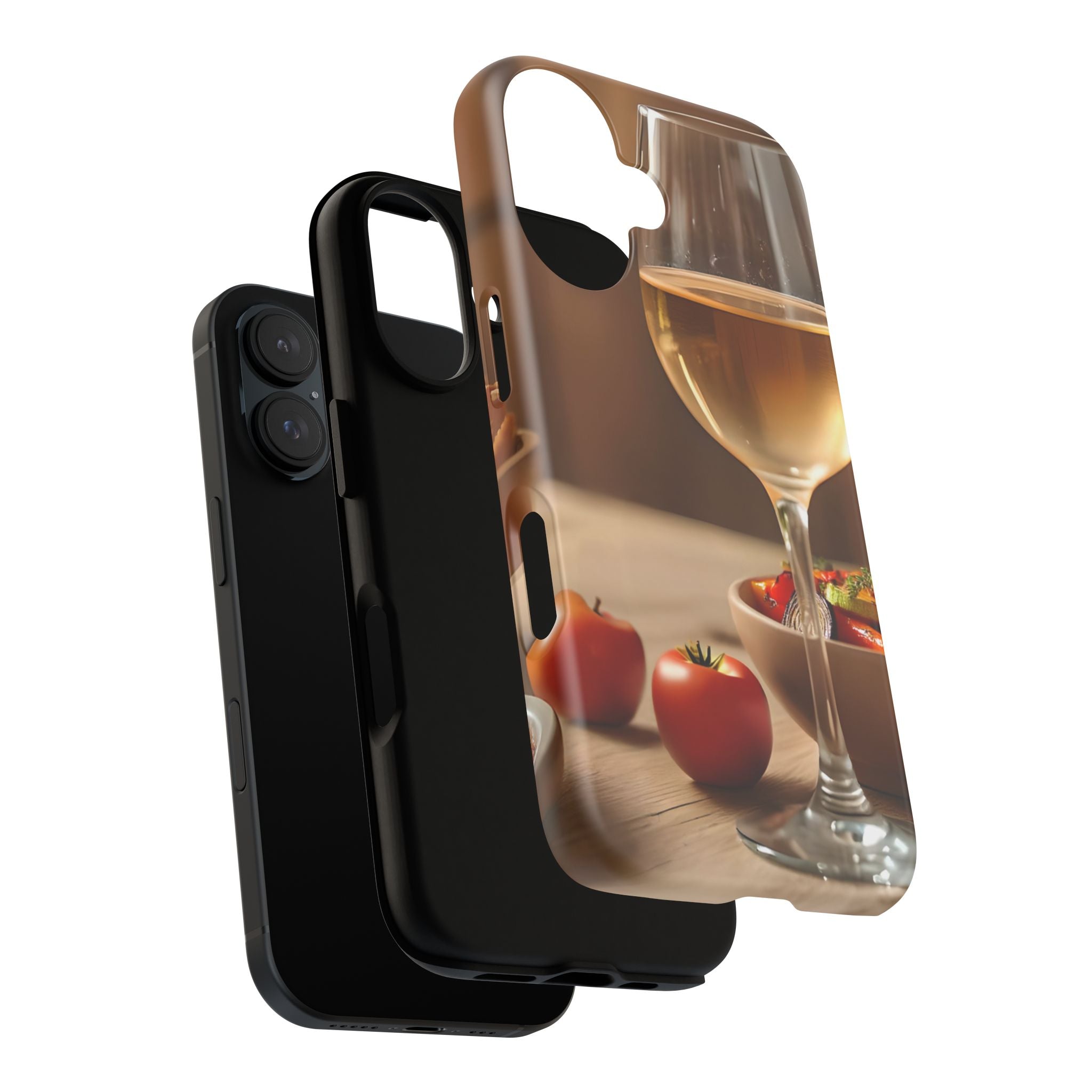 Elegant Wine Themed Phone Case