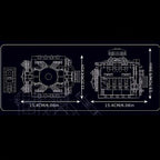 V8 Engine Simulation Model Blocks – 1000+pcs