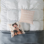 Cozy Witch Fall Design, Decorative Pillow