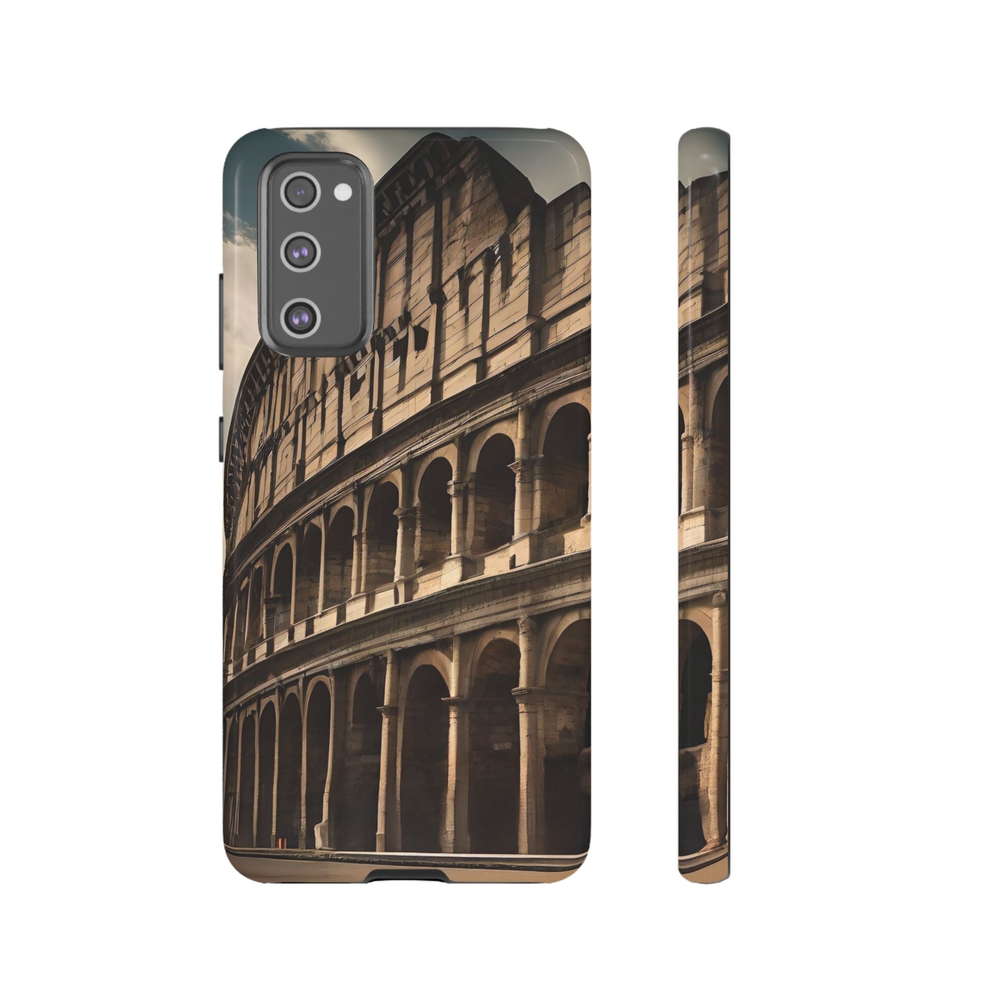 Vintage Colosseum Phone Case, Tough Cases for Travel Lovers, Unique Gift for History Buffs, Protect Your Phone with Style, Vintage Design