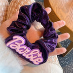 Purple Shiny Hair Tie