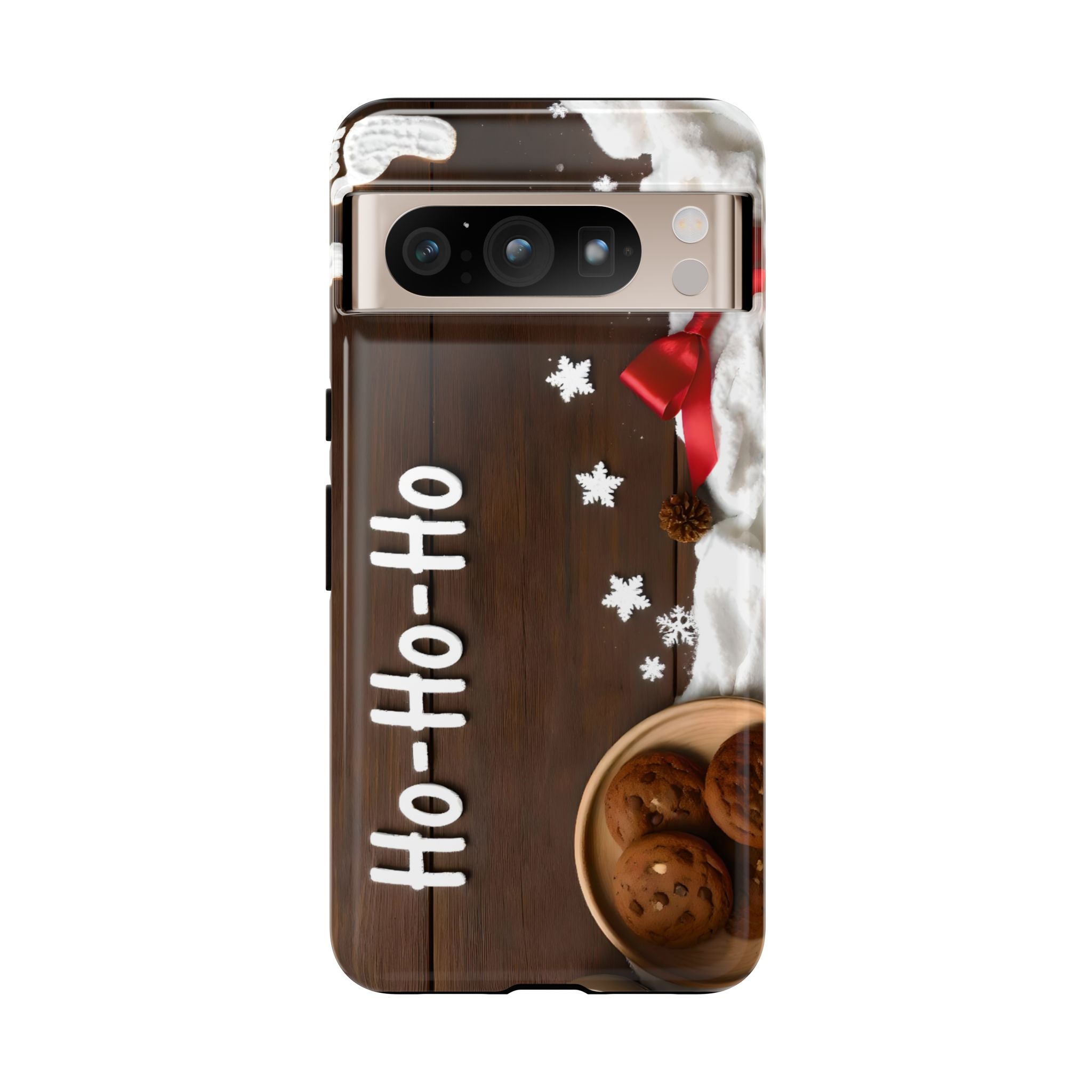Christmas Cookie Phone Case, Holiday Cell Phone Cover, Cute Phone Accessory, Gift for Him or Her, Festive Tech Decor