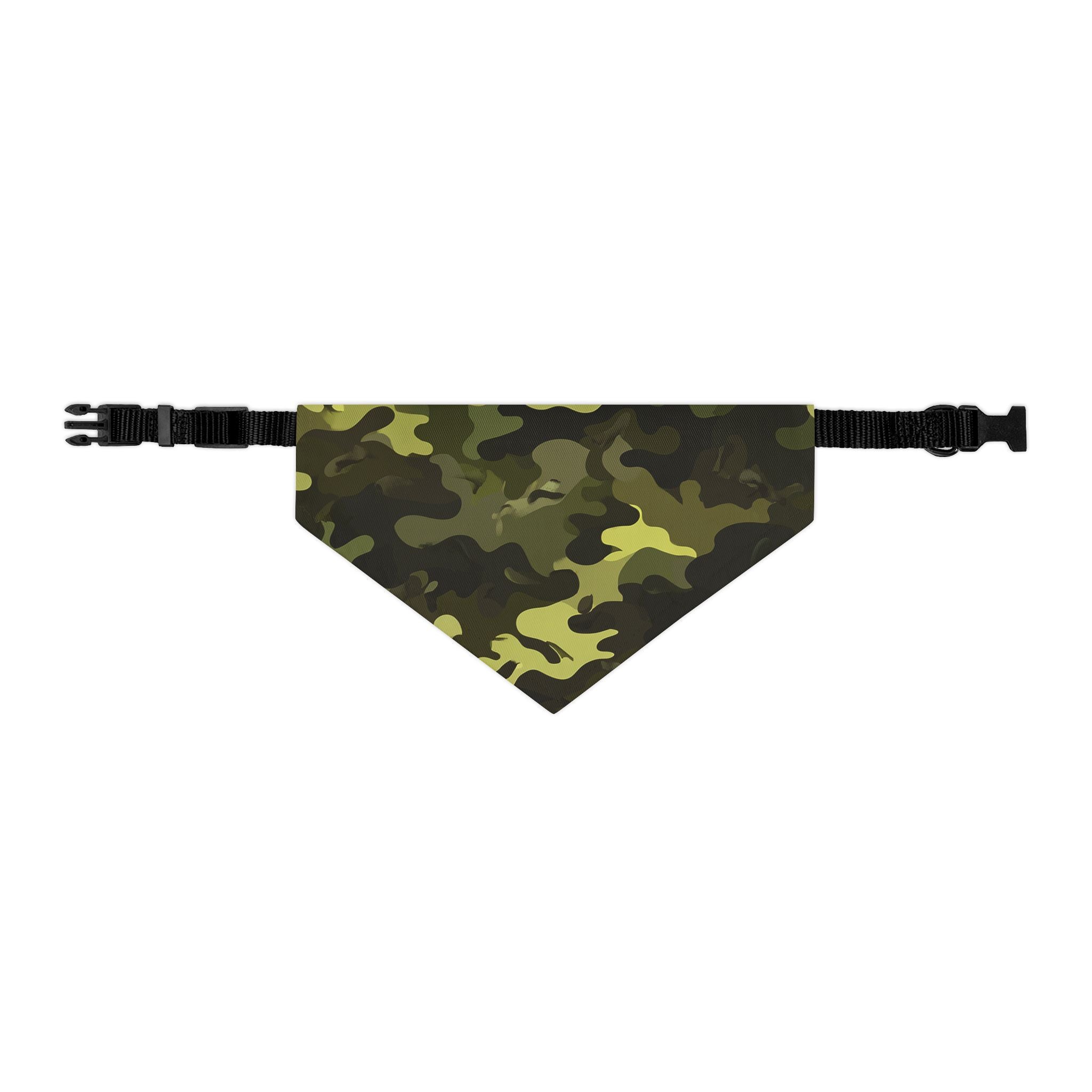 Camouflage Pattern, Dog Bandana