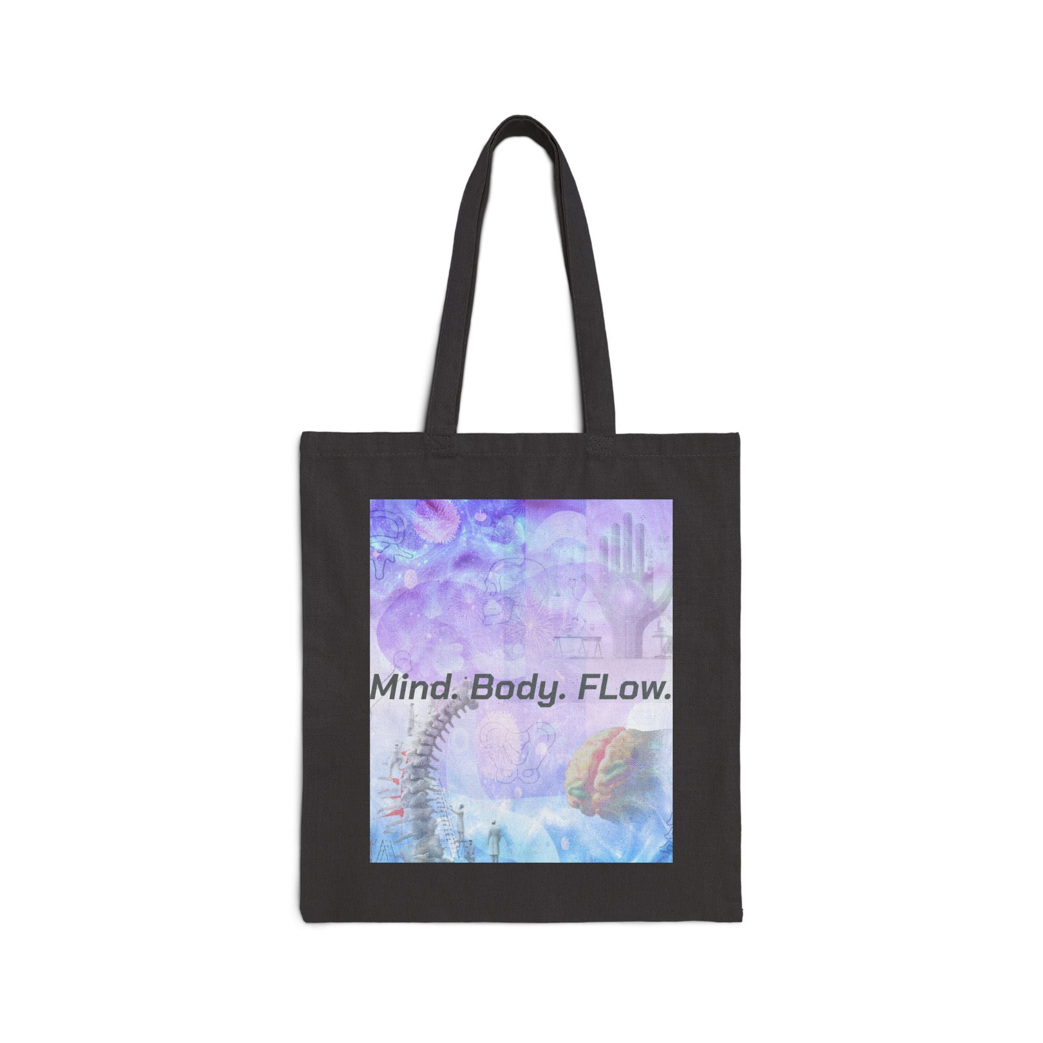 Mind Body Flow Design, Tote Bag