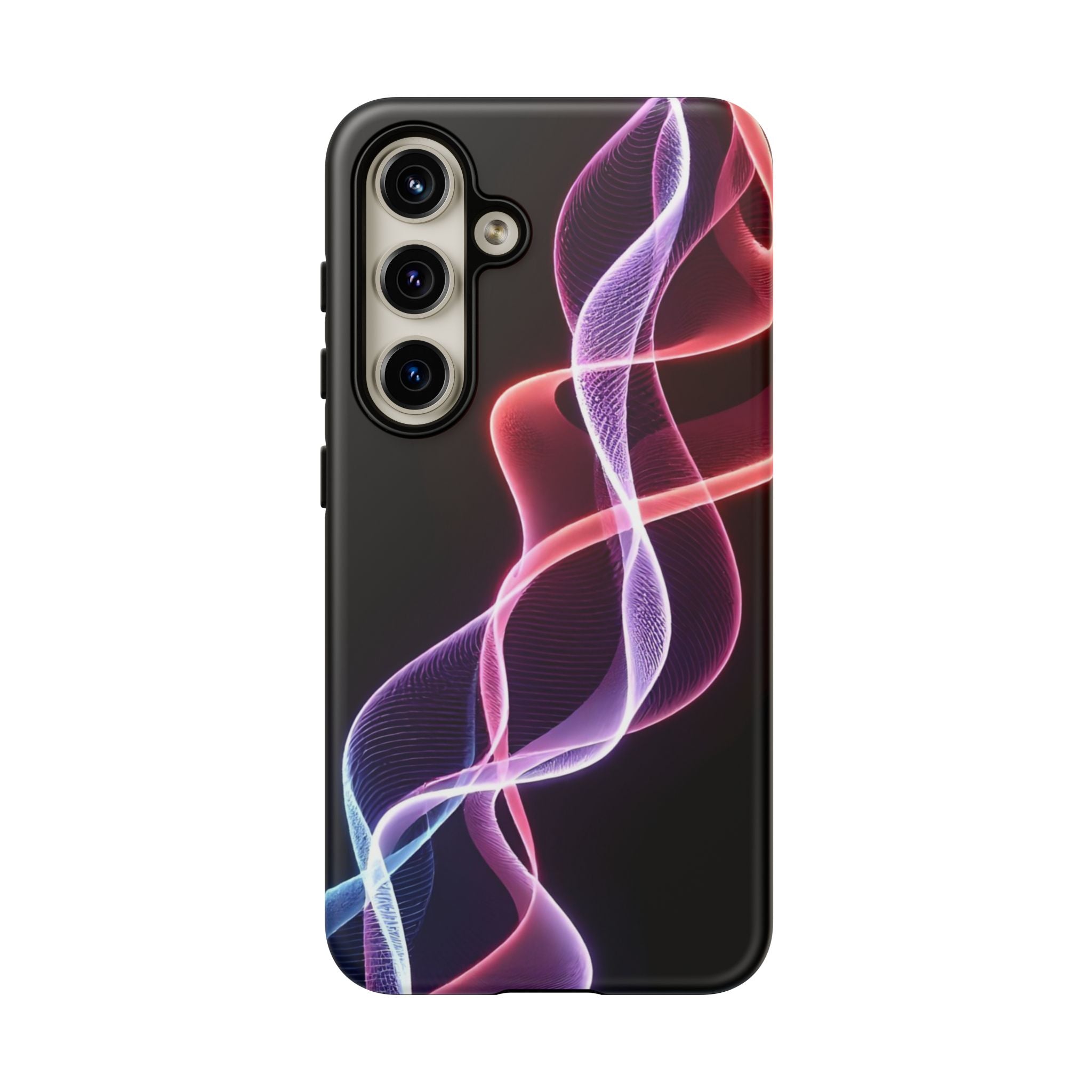 Stylish Phone Case with Vibrant Wave Design, Tough Cases, Phone Accessories, Unique Gift, Trendy Tech, Fashionable Protection