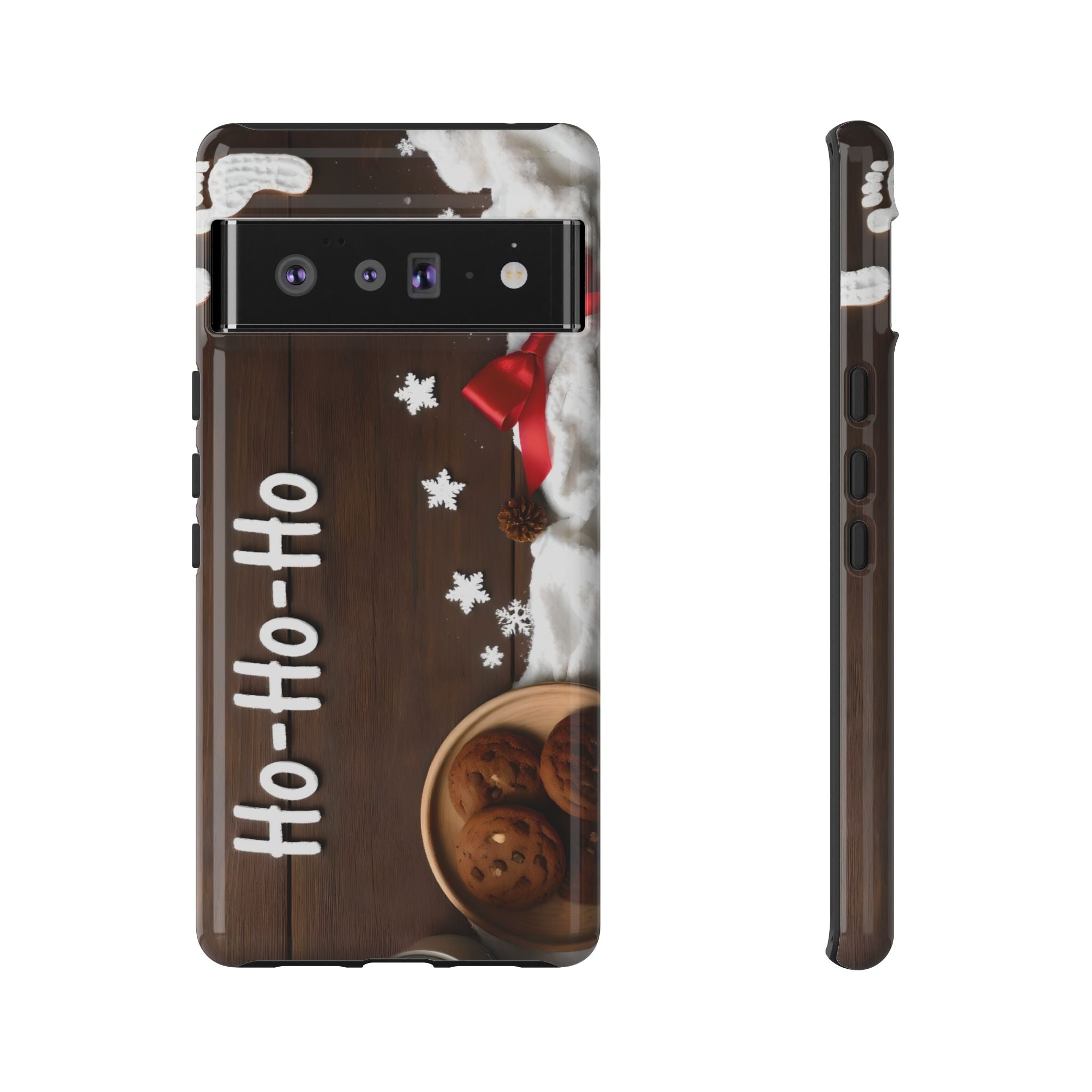 Christmas Cookie Phone Case, Holiday Cell Phone Cover, Cute Phone Accessory, Gift for Him or Her, Festive Tech Decor