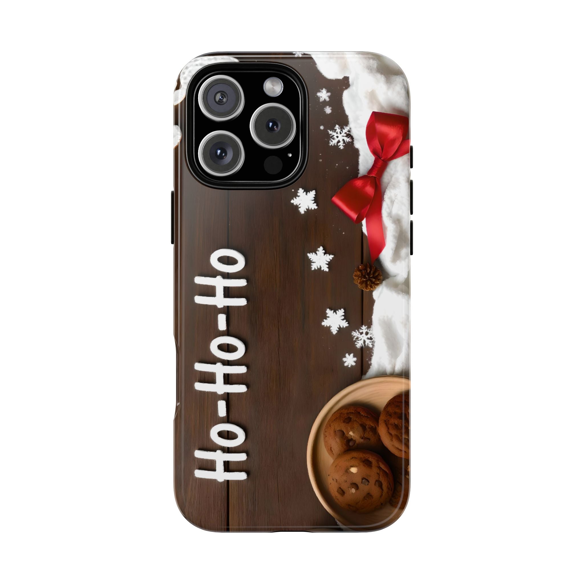 Christmas Cookie Phone Case, Holiday Cell Phone Cover, Cute Phone Accessory, Gift for Him or Her, Festive Tech Decor
