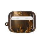 Golden Cave Statues Glow, AirPods Case