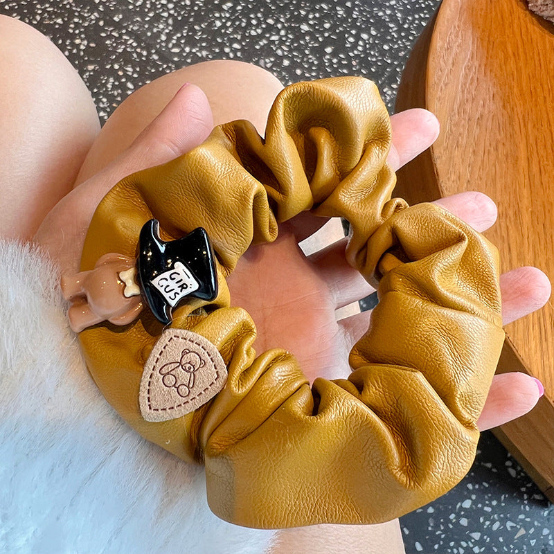 Gentle Brown Hair Tie