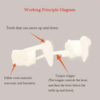 Décoration de dents d'Halloween Prothèses dentaires de vampire