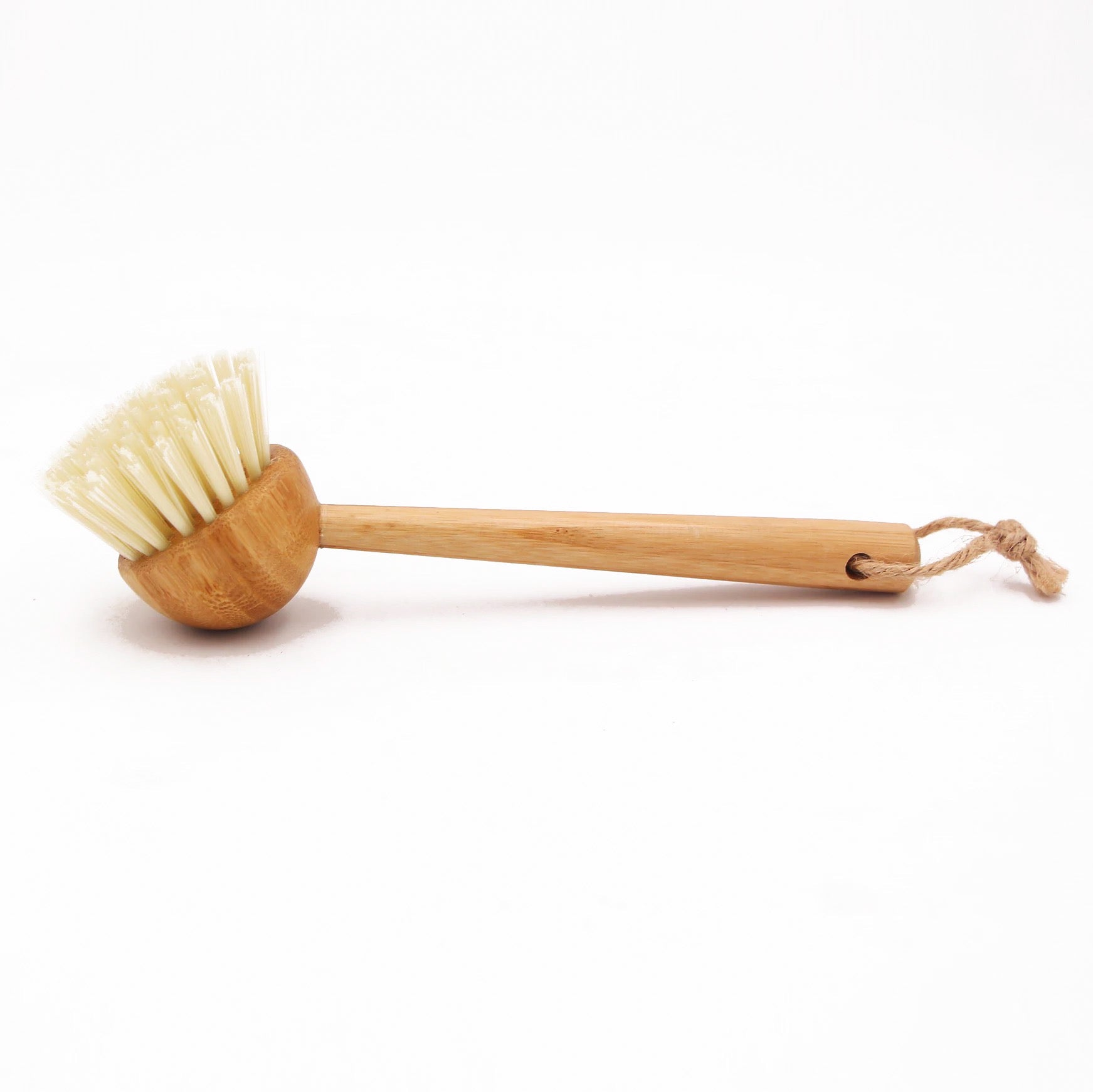 Eco Bamboo Sisal Dish Brush-Natural Plastic Free Sisal Fiber