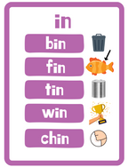 Word Family Chalkboard Kit