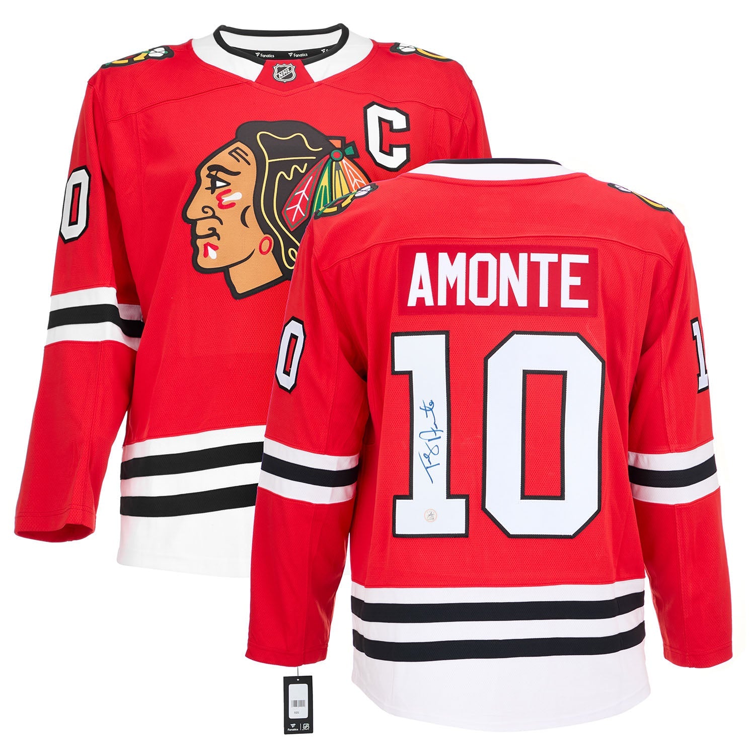 Tony Amonte Autographed Chicago Blackhawks Fanatics Breakaway Jersey