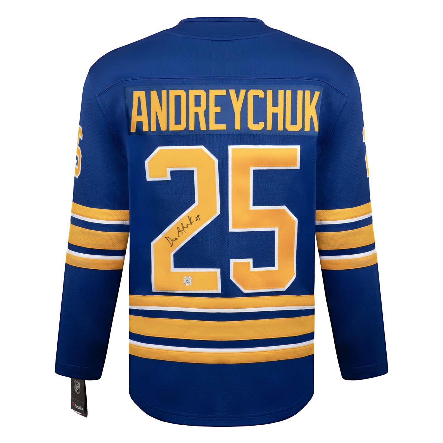 Dave Andreychuk Autographed Buffalo Sabres Fanatics Breakaway Jersey