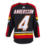 Rasmus Andersson Signed Calgary Flames Reverse Retro 2.0 adidas Jersey