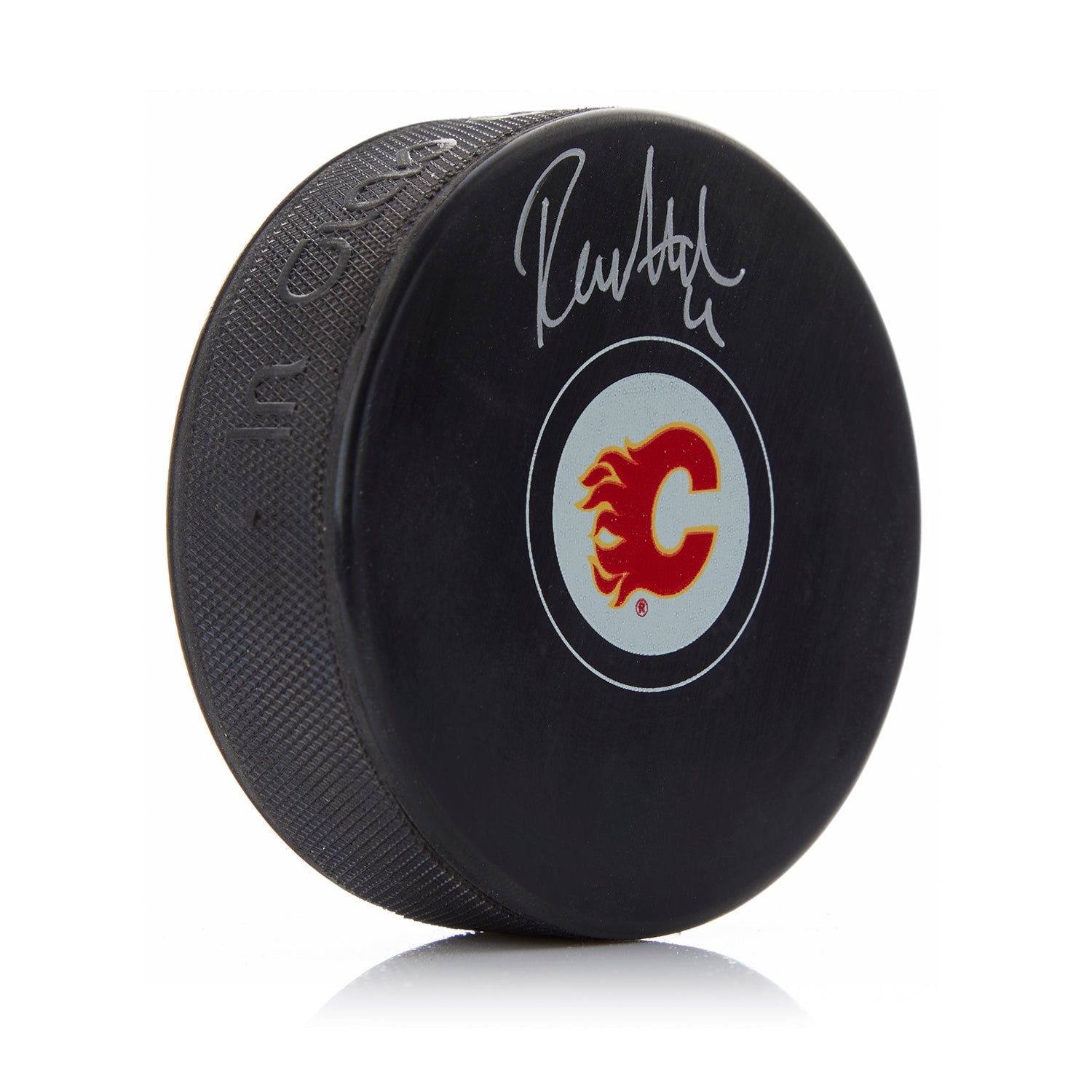 Rasmus Andersson Autographed Calgary Flames Hockey Puck