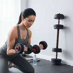 Adjustable Dumbbell Set (Barbell and Dumbbells)
