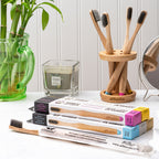 Brosse à dents en charbon de bambou