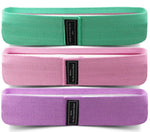 Three Levels Anti-Slip Booty Resistance Bands Set