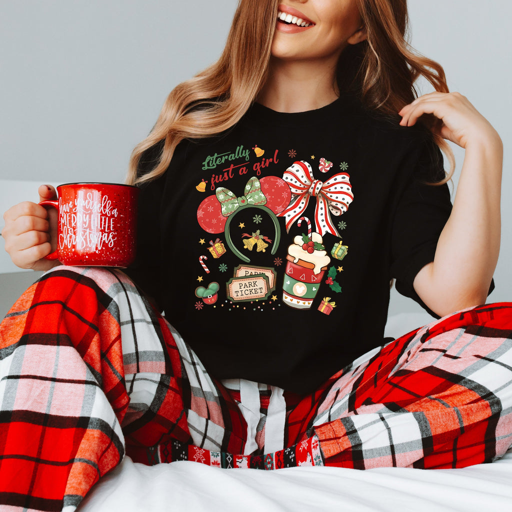 Literally Just A Girl Who Loves Christmas