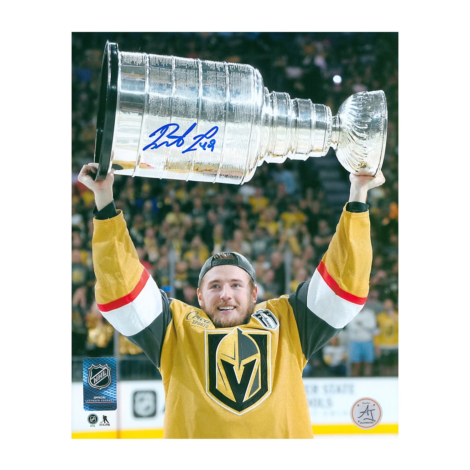Ivan Barbashev Signed Vegas Golden Knights 2023 Stanley Cup 8x10 Photo