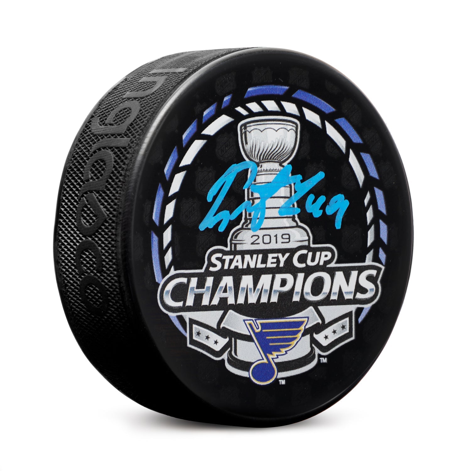 Ivan Barbashev Signed St Louis Blues 2019 Stanley Cup Puck