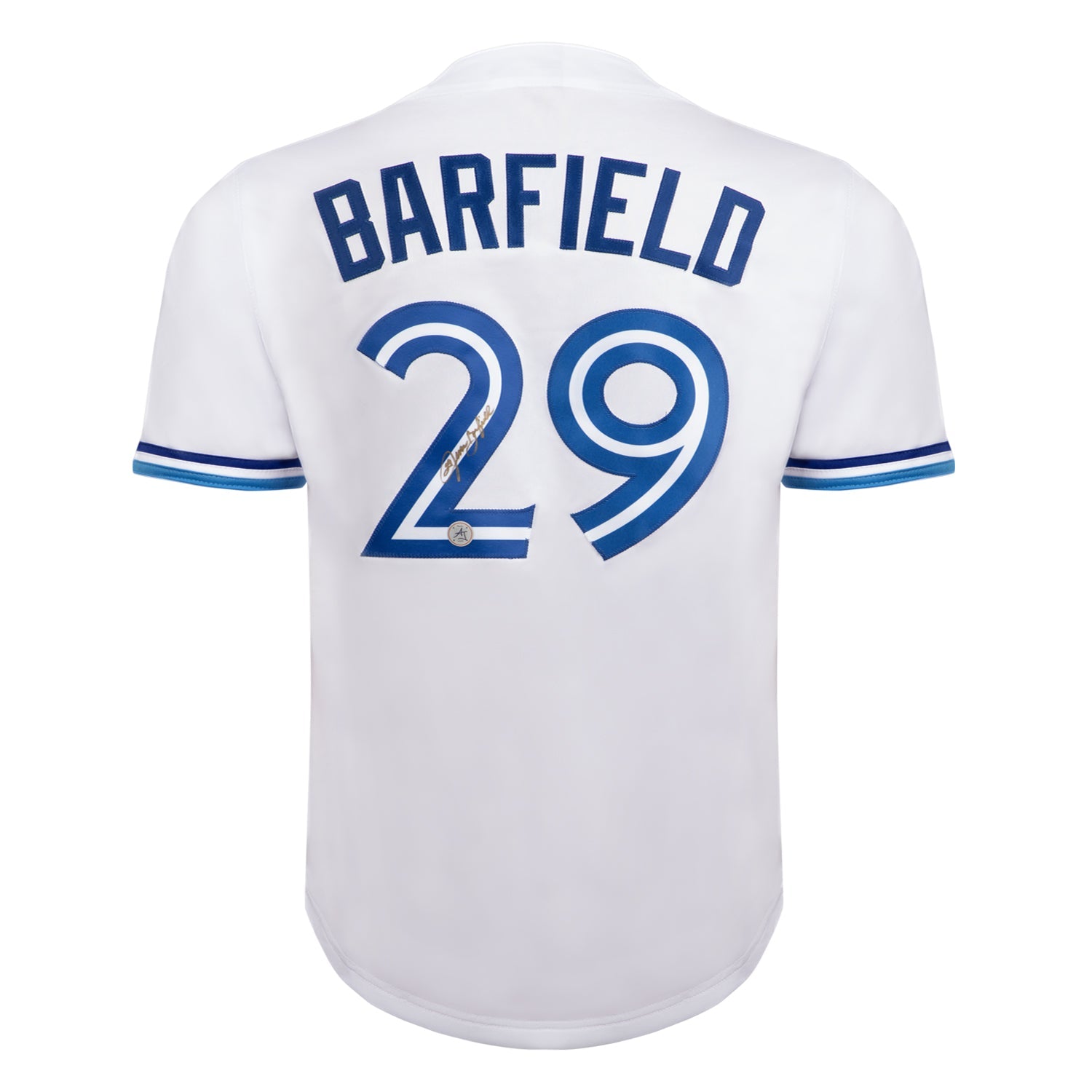 Jesse Barfield Autographed Toronto City Design White Baseball Jersey