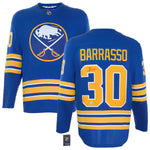 Tom Barrasso Autographed Buffalo Sabres Fanatics Breakaway Jersey