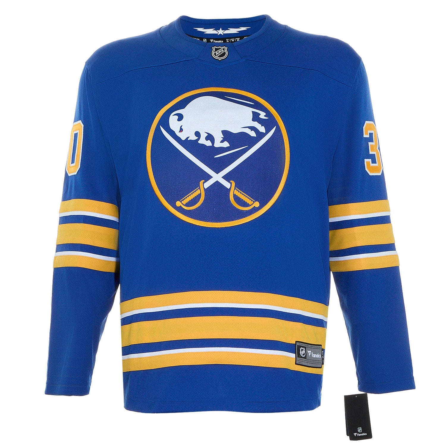 Tom Barrasso Autographed Buffalo Sabres Fanatics Breakaway Jersey